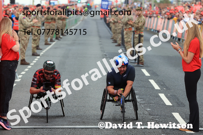 Great North Run Wheelchair, 2025 AJ Bell Great North Run. Photo: David T. Hewitson/Sports for All Pics